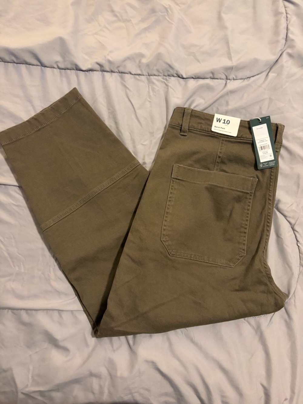 Alpine Design Women's Chinos in Olive Green